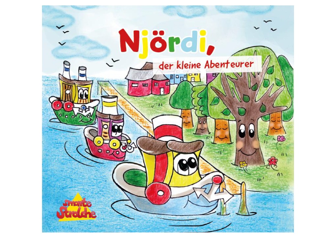 Dieses Bild zeigt eine Illustration von Booten und Bäumen.